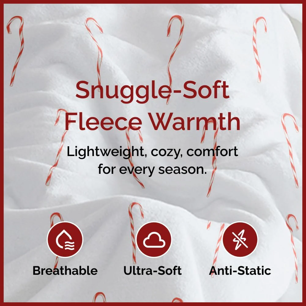 Christmas Printed Flannel Blanket - Image 10