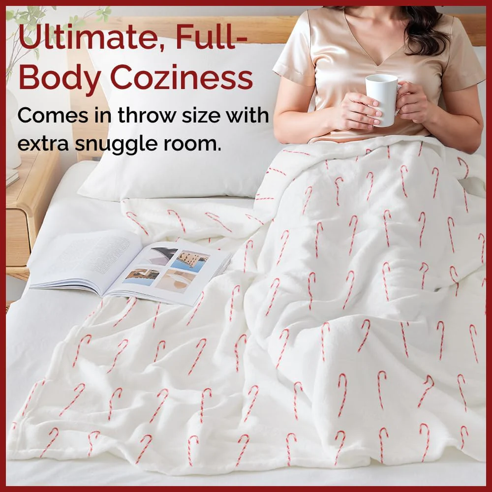 Christmas Printed Flannel Blanket - Image 11