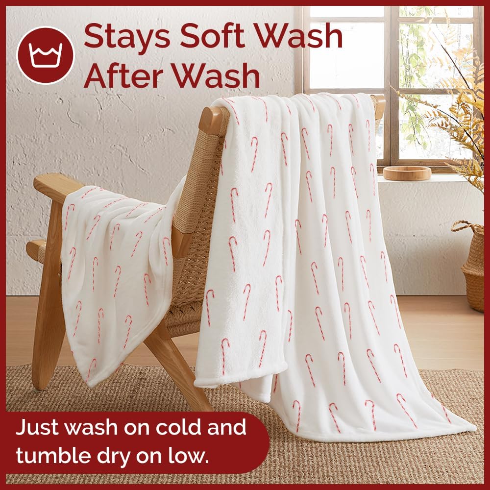 Christmas Printed Flannel Blanket - Image 12