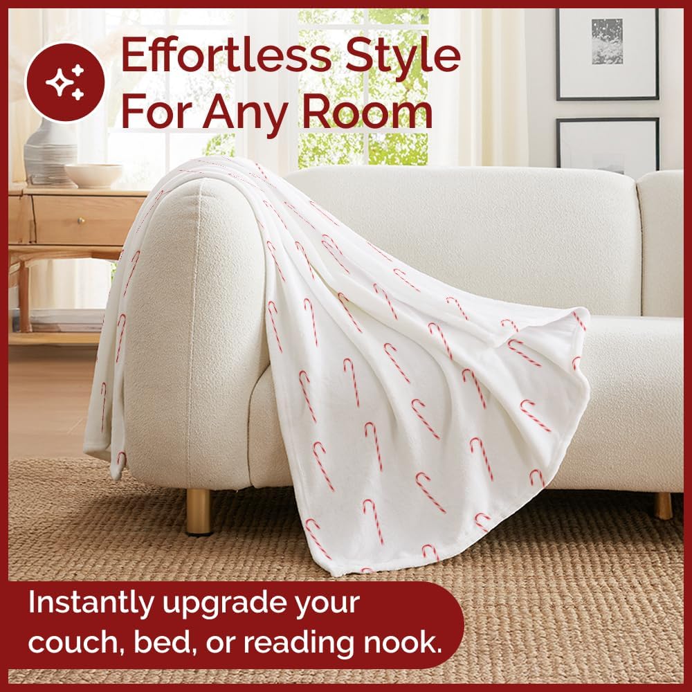 Christmas Printed Flannel Blanket - Image 13