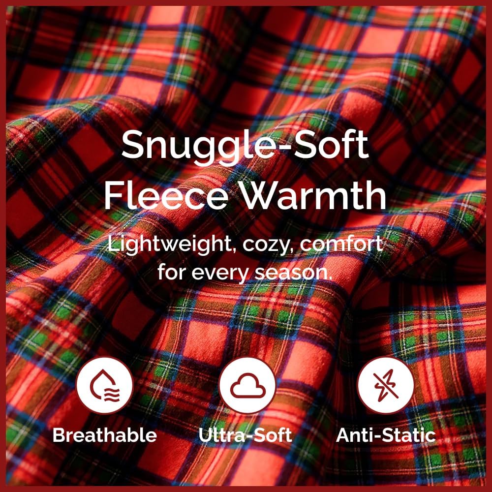 Christmas Printed Flannel Blanket - Image 15