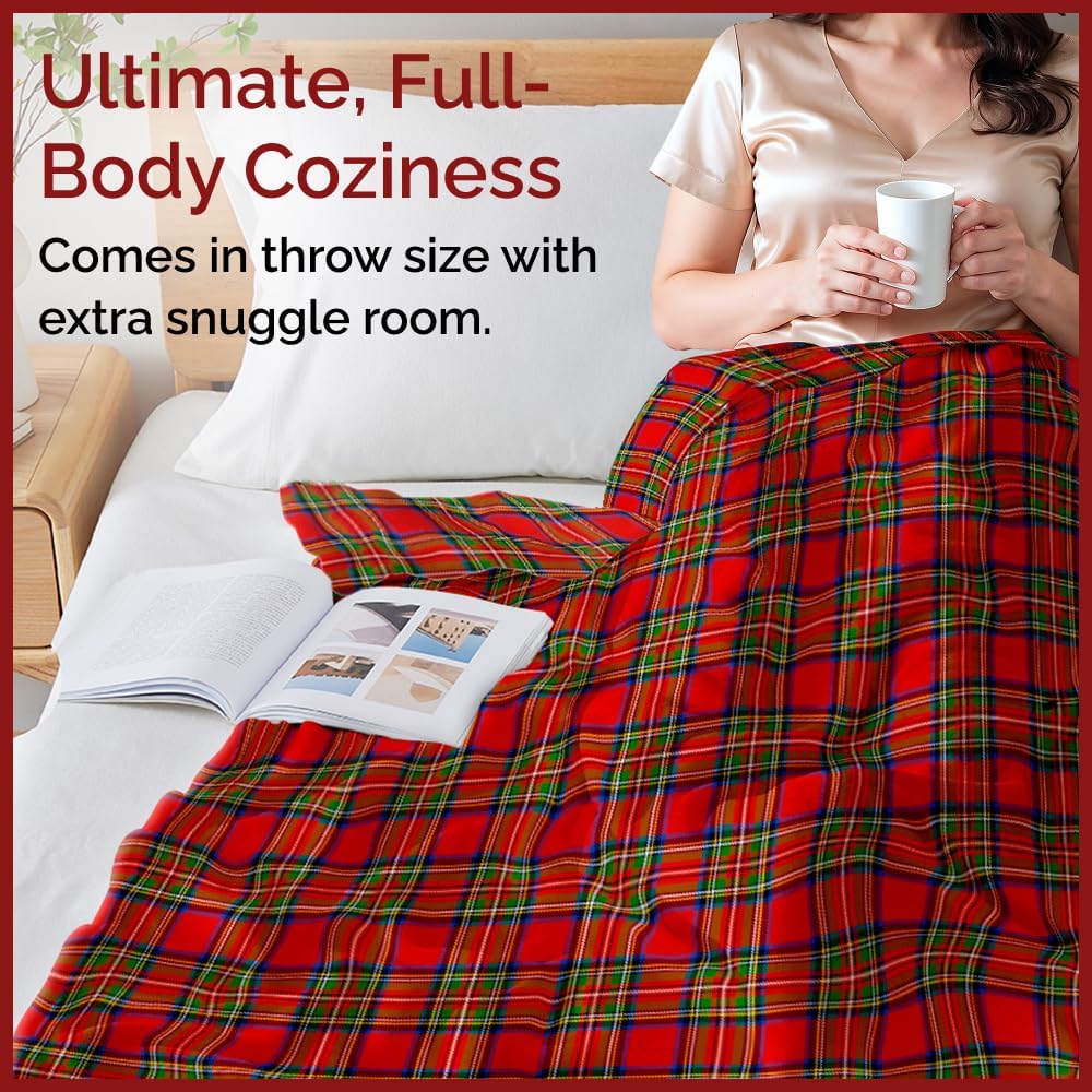 Christmas Printed Flannel Blanket - Image 16