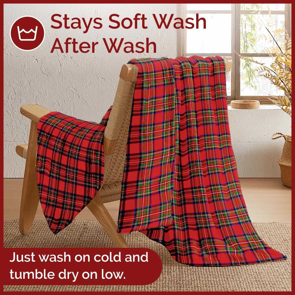 Christmas Printed Flannel Blanket - Image 17