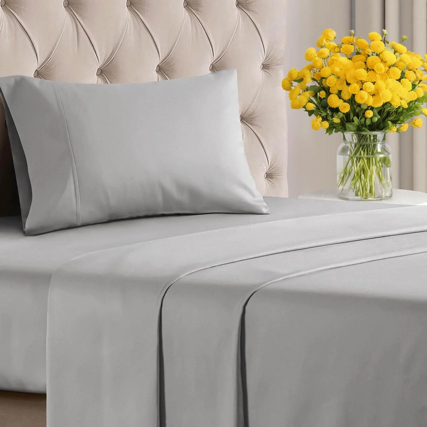 Cotton 1000 Thread Count 4 Piece Sheet Set - Image 28