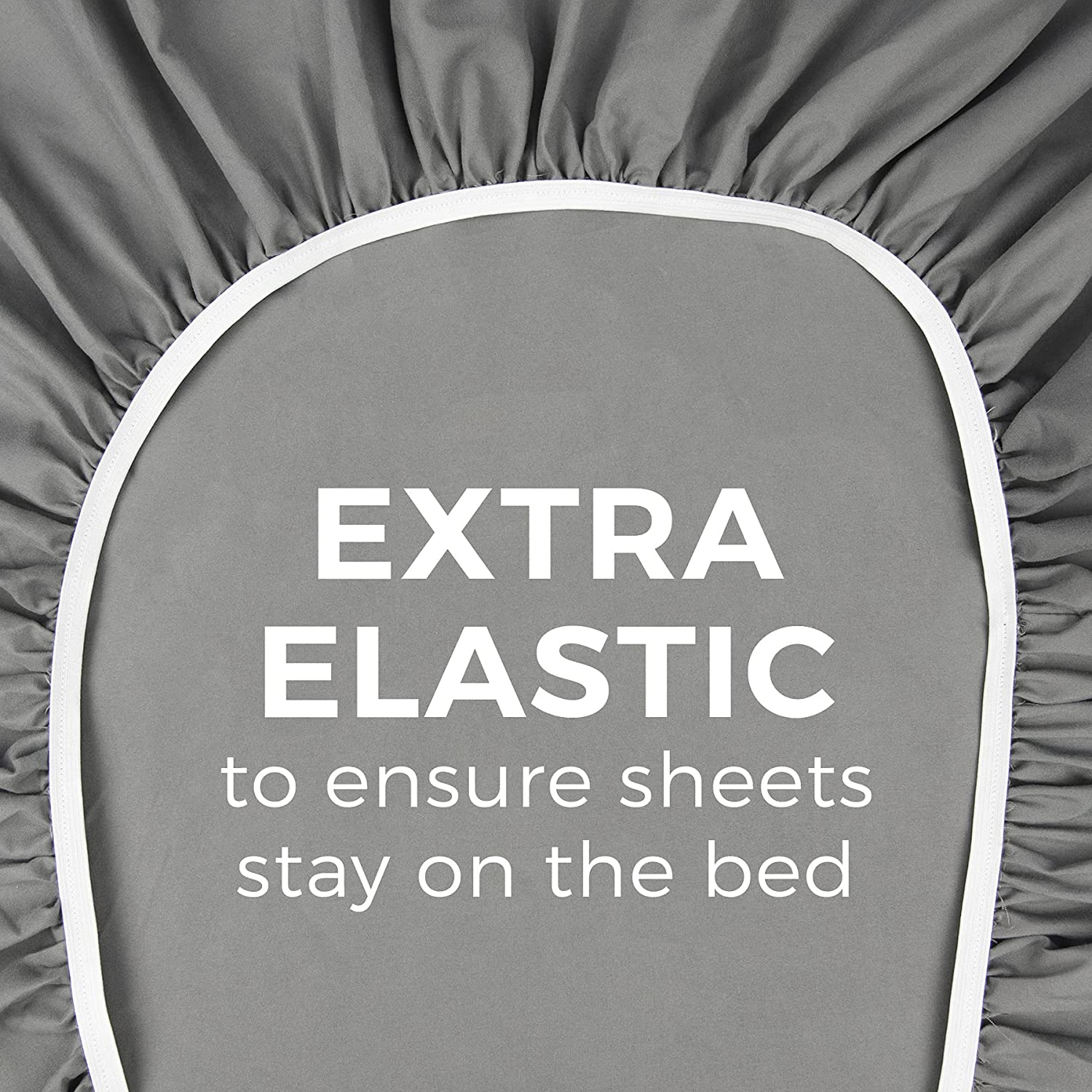 Cotton 400 Thread Count Standard Single Fitted Sheet - Image 10