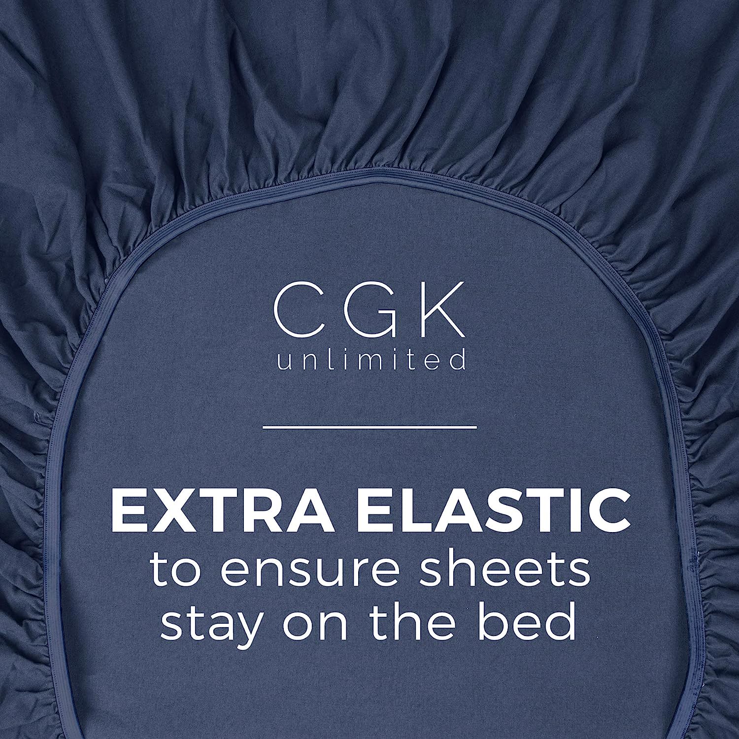 Cotton 400 Thread Count Standard Single Fitted Sheet - Image 42