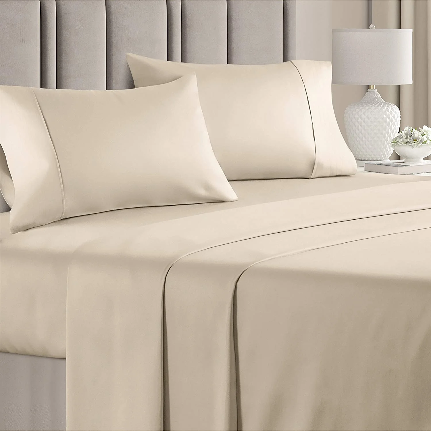 Cotton 400 Thread Count 4 Piece Sheet Set - Image 13