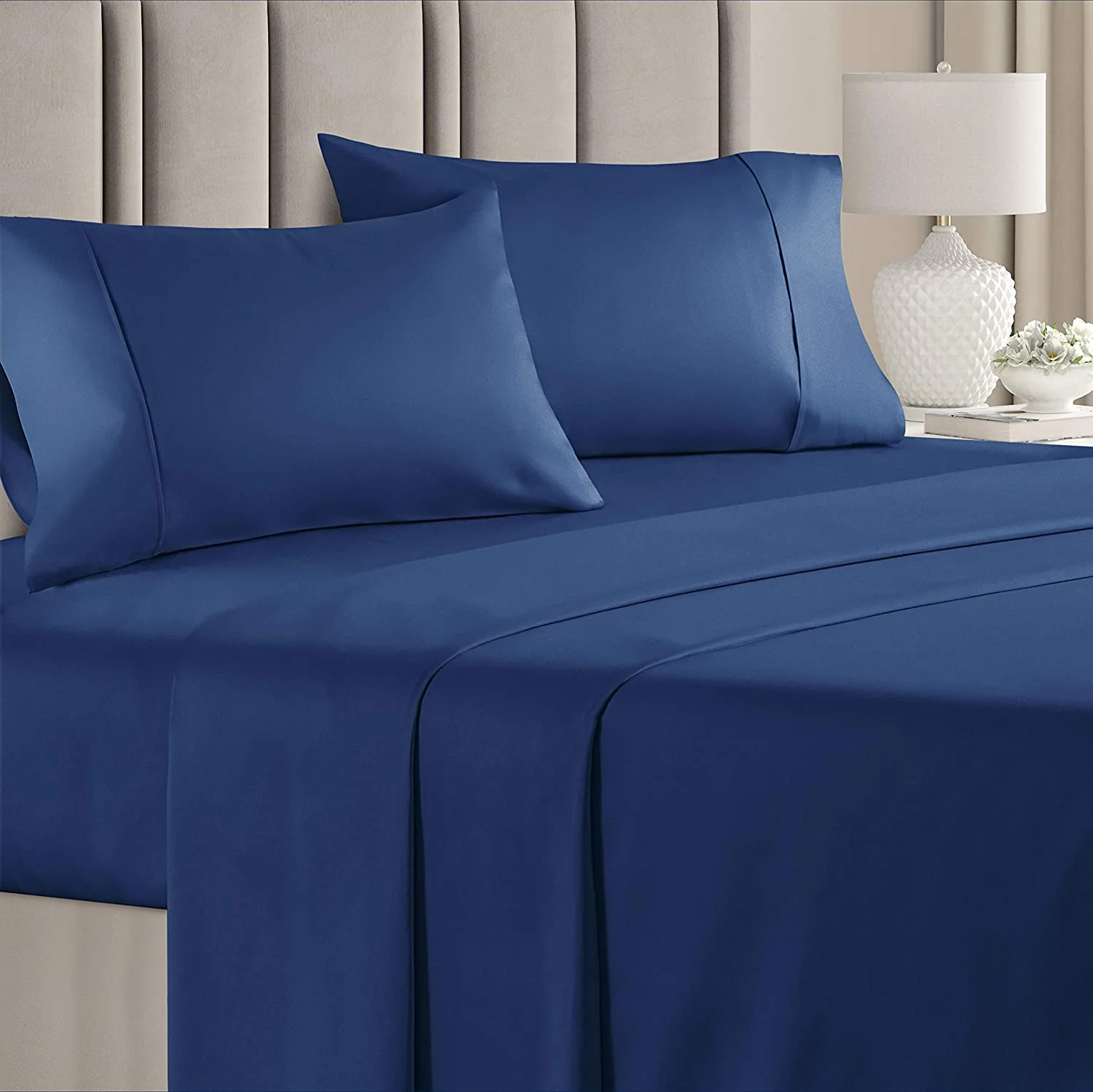 Cotton 400 Thread Count 4 Piece Sheet Set - Image 16