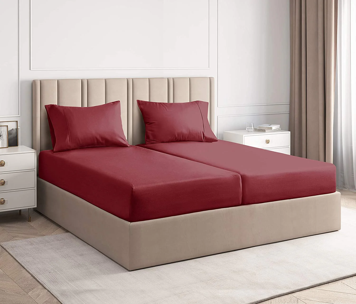 Cotton 400 Thread Count 4 Piece Sheet Set - Image 19