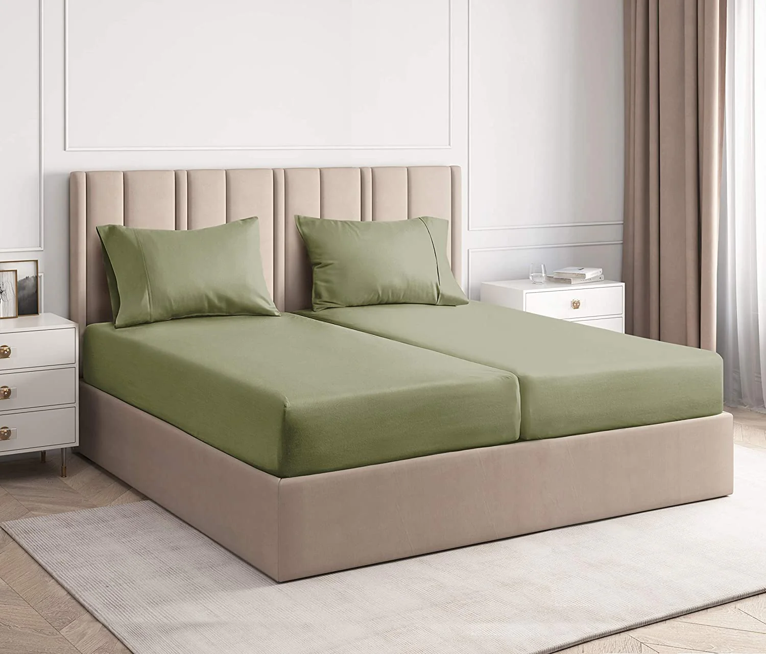 Cotton 400 Thread Count 4 Piece Sheet Set - Image 25