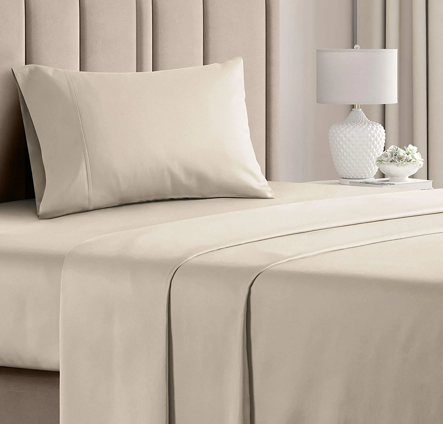 Cotton 400 Thread Count 4 Piece Sheet Set - Image 3