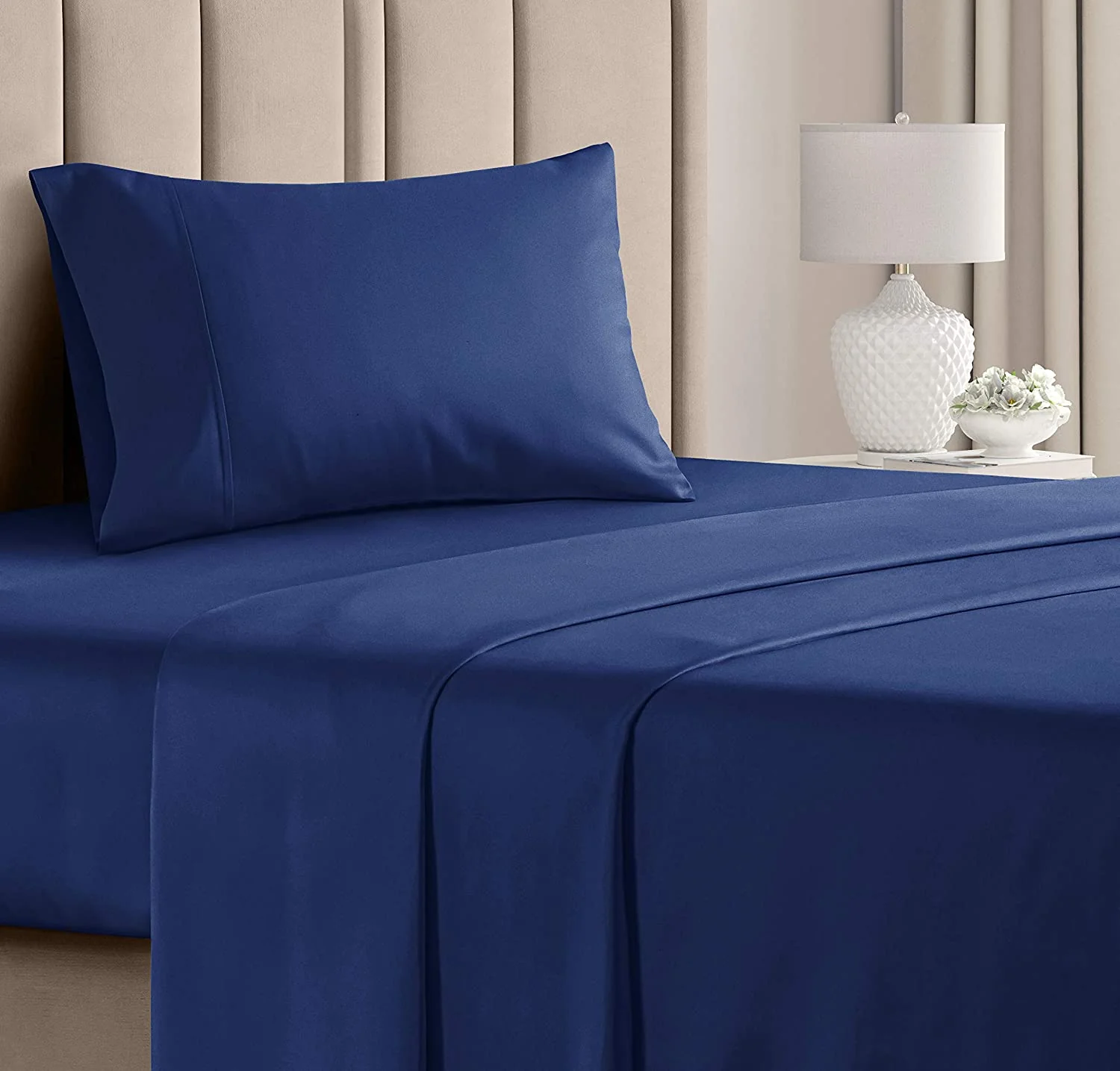 Cotton 400 Thread Count 4 Piece Sheet Set - Image 8