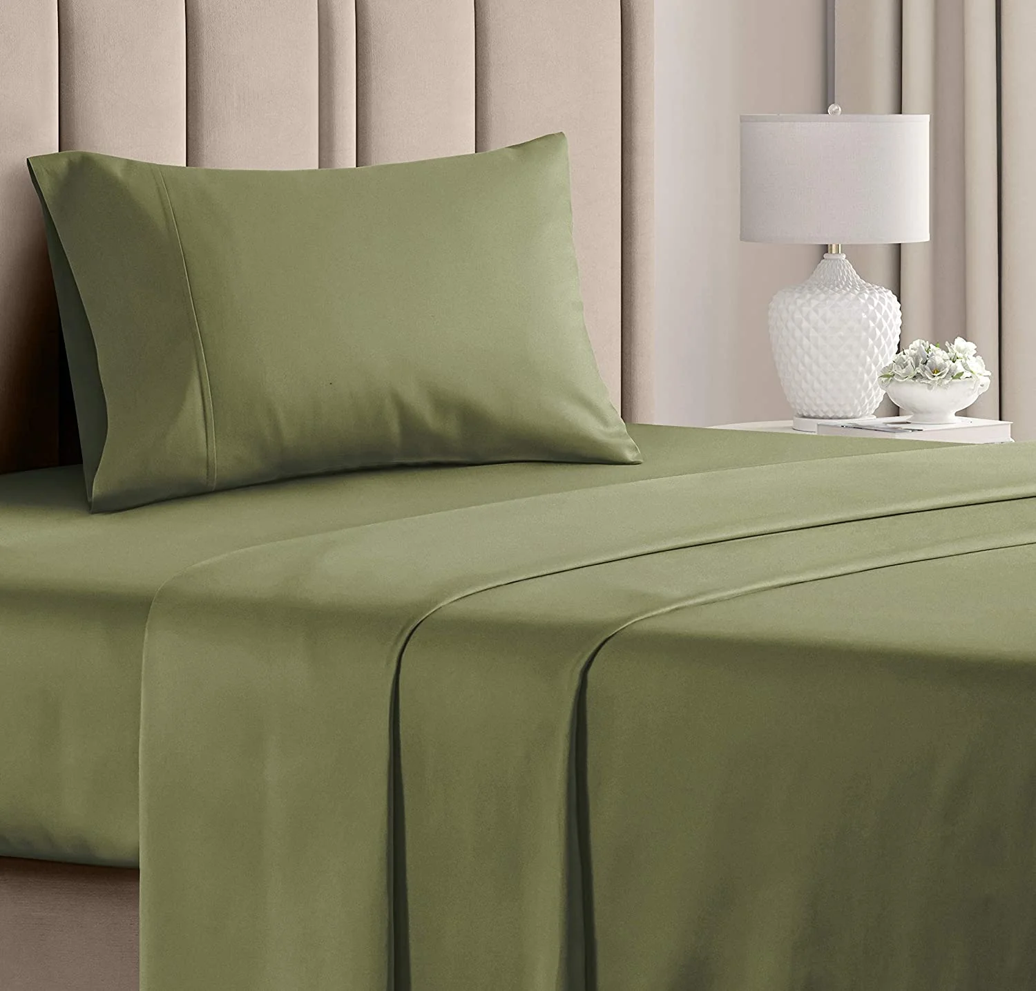 Cotton 400 Thread Count 4 Piece Sheet Set - Image 9