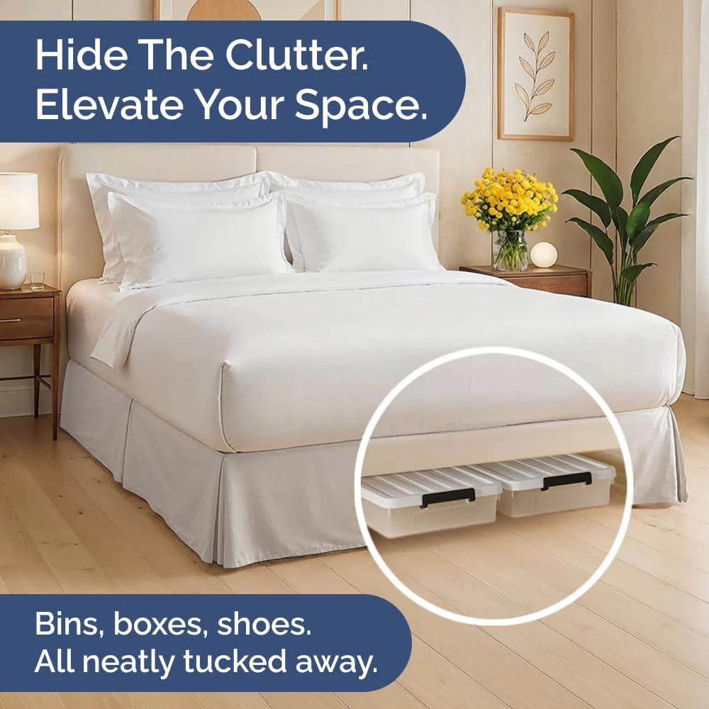 Pleated Bed Skirt 15 - Image 11