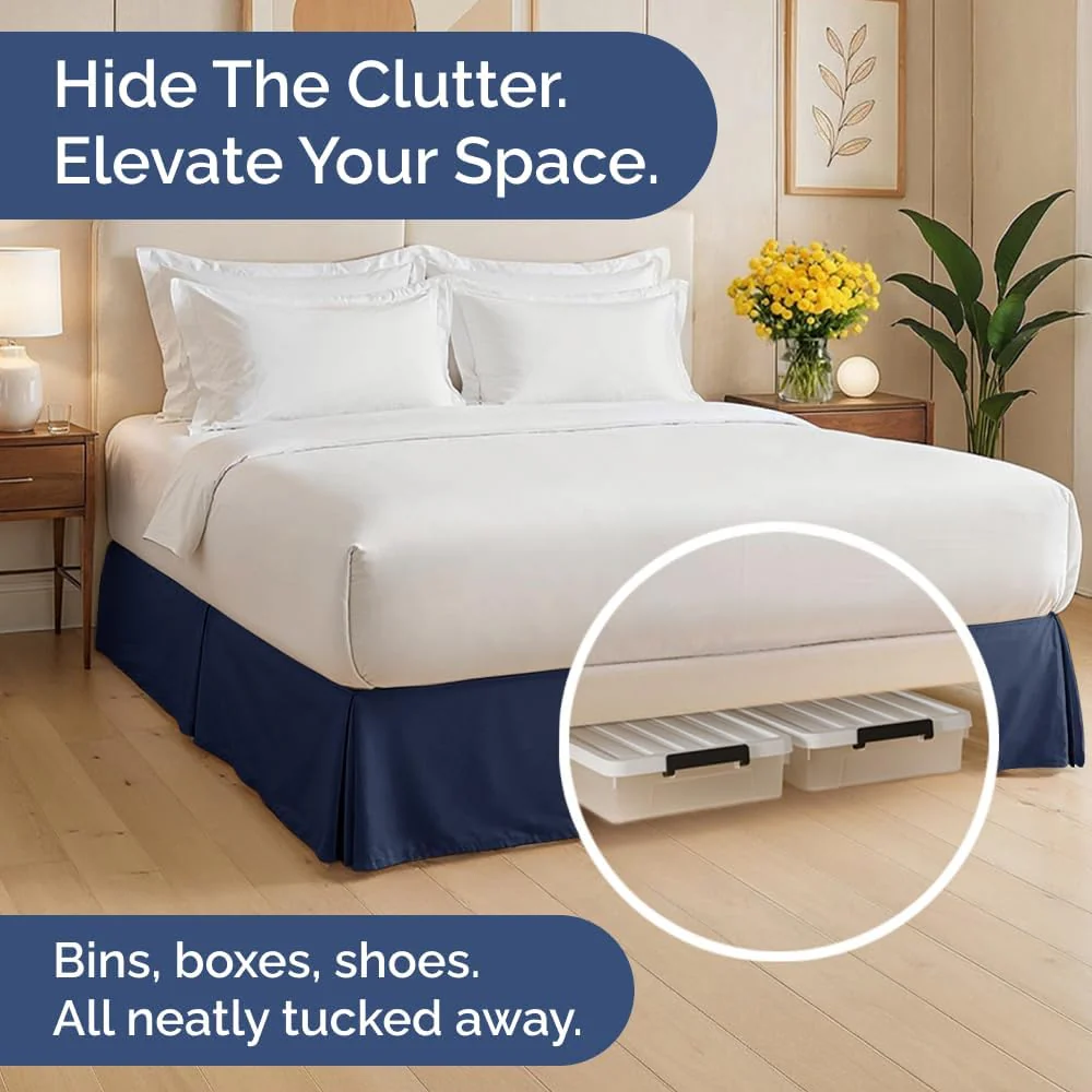 Pleated Bed Skirt 15 - Image 16