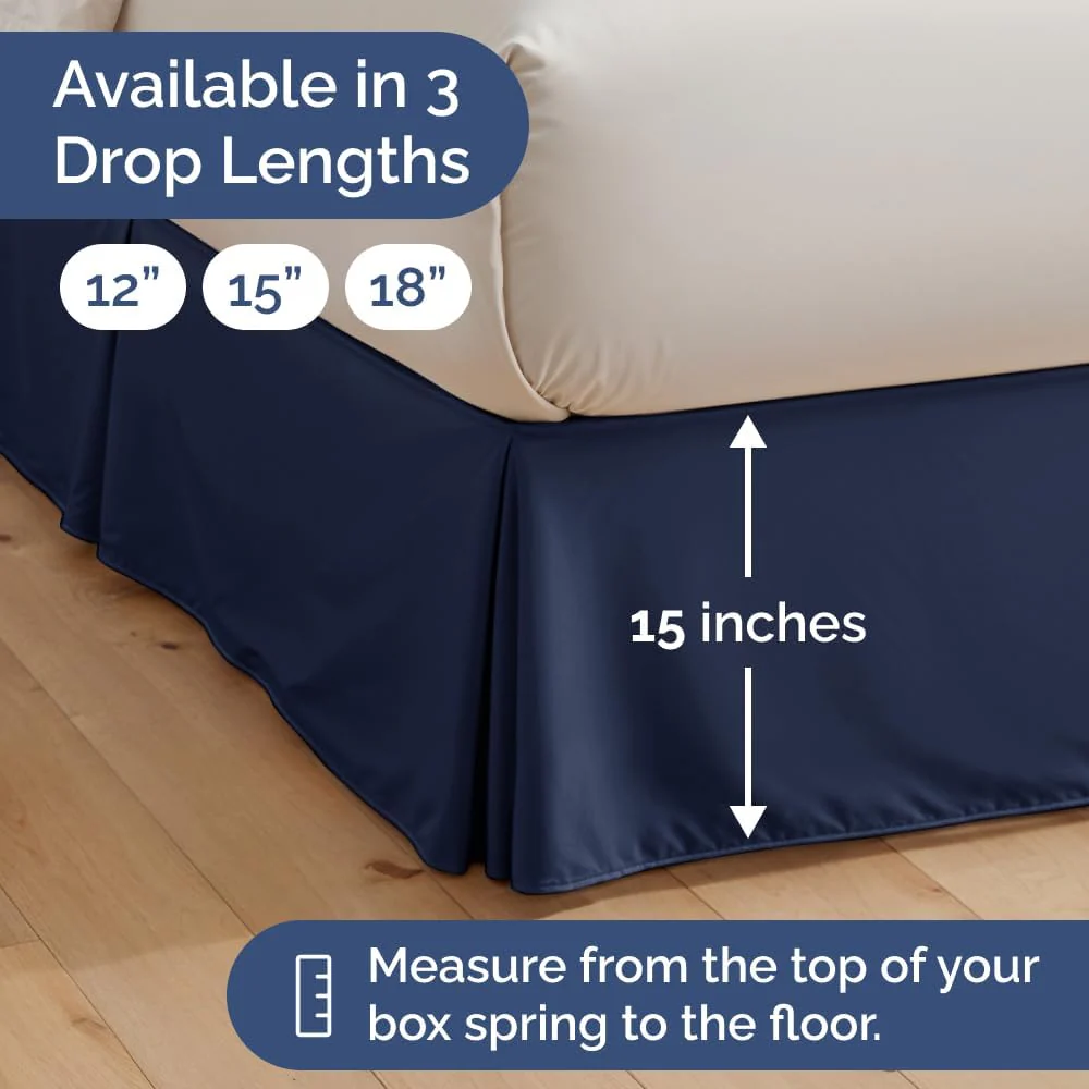 Pleated Bed Skirt 15 - Image 17