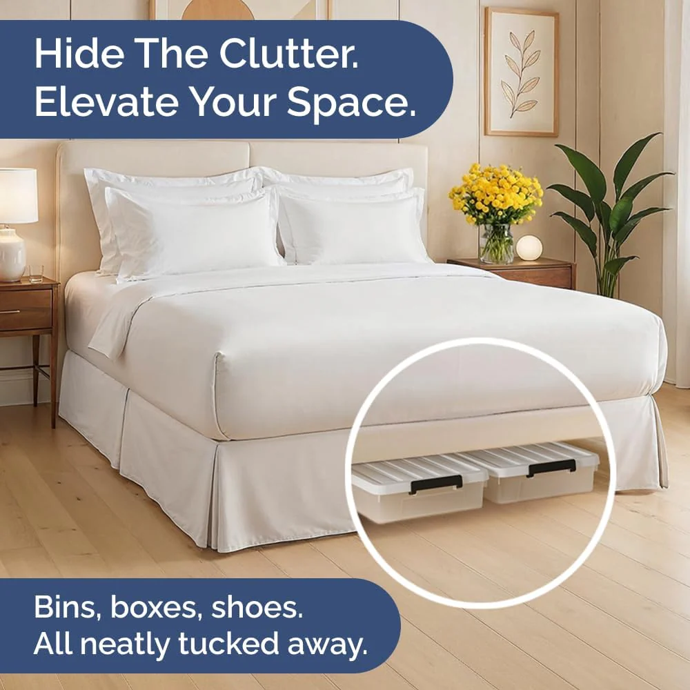 Pleated Bed Skirt 15 - Image 21