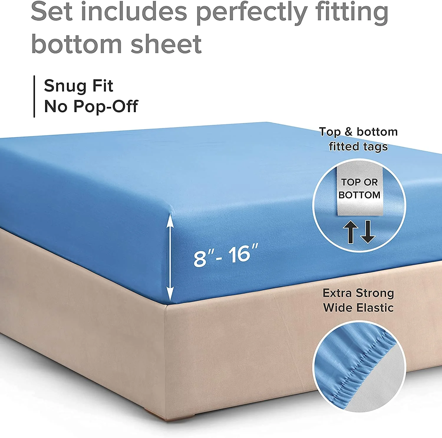 Standard Single Fitted Sheet - Image 34