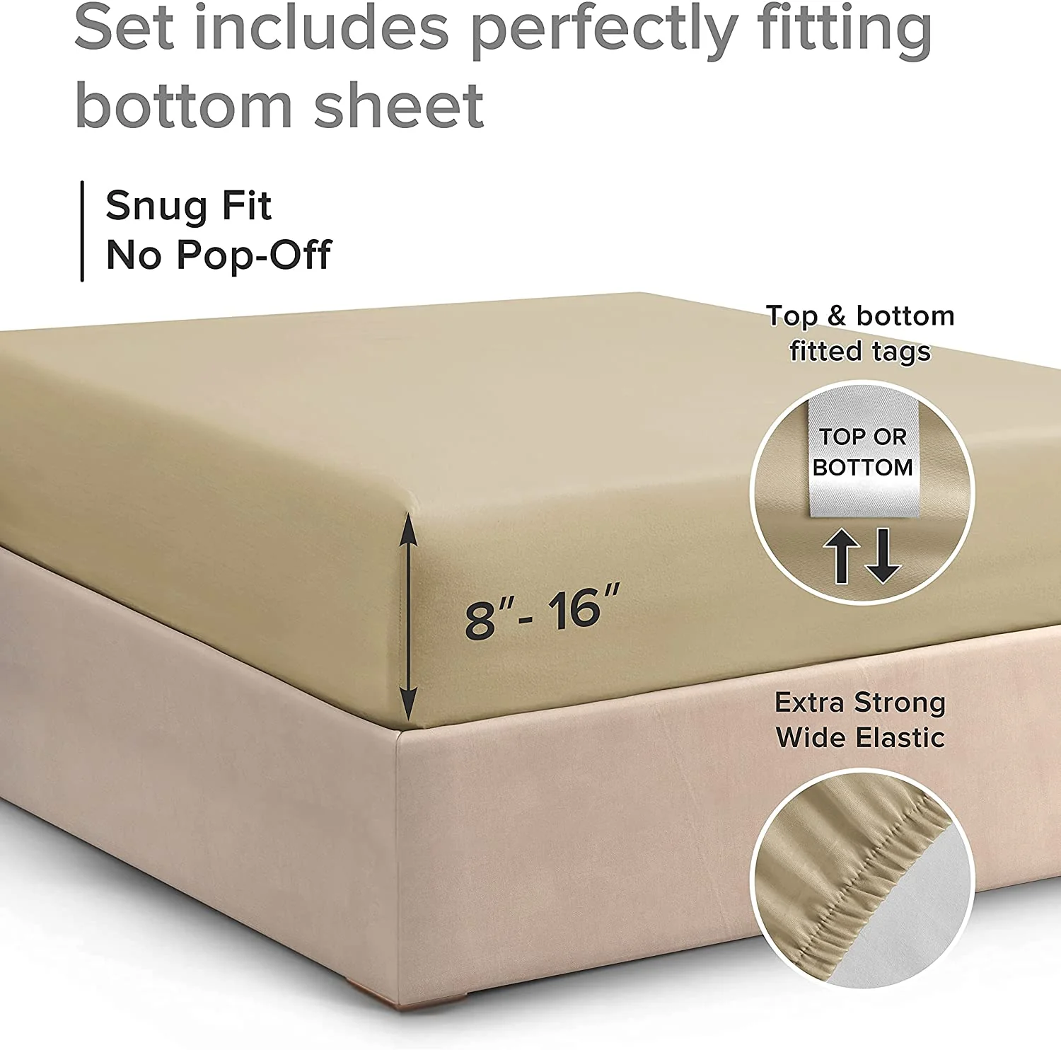 Standard Single Fitted Sheet - Image 5